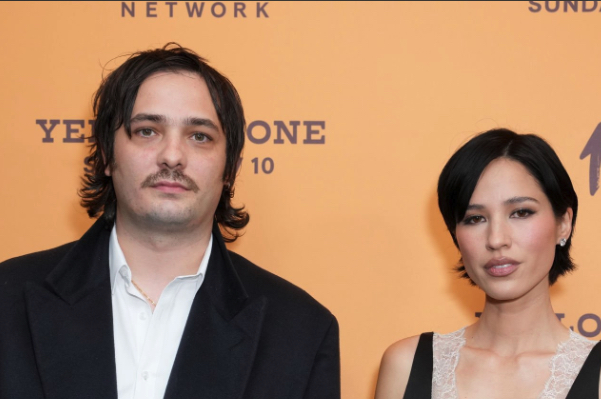 Yellowstone actors, Miles Joris-Peyrafitte and Kelsey Asbille 